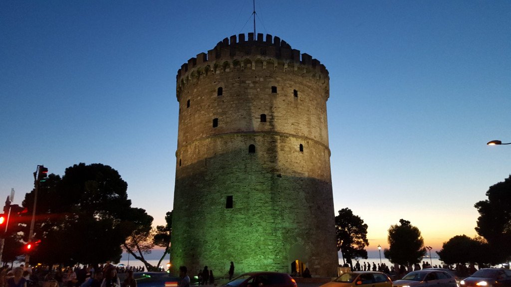 Landmark in Greece The White Tower of Thessaloniki