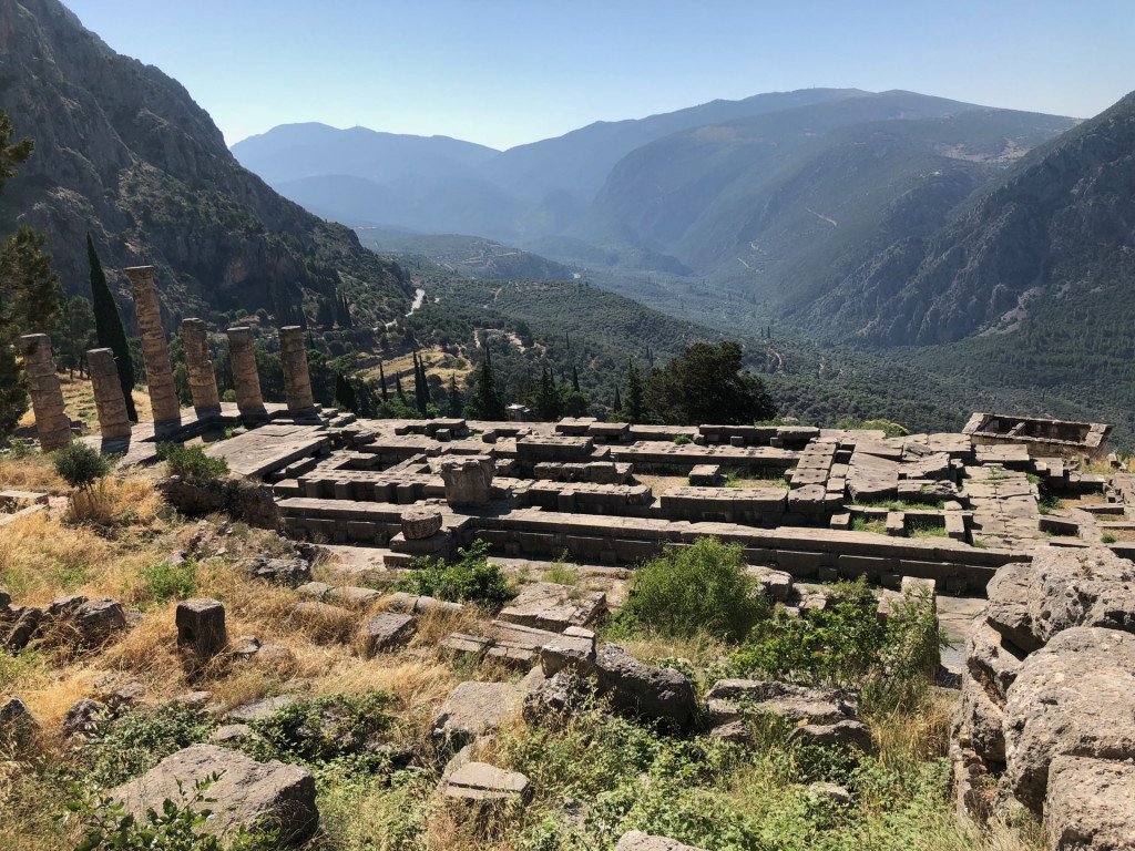 Landmark in Greece Delphi
