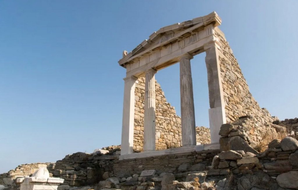 Landmark in Greece Delos
