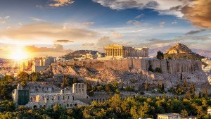 Greek Landmarks the Acropolis of Athens